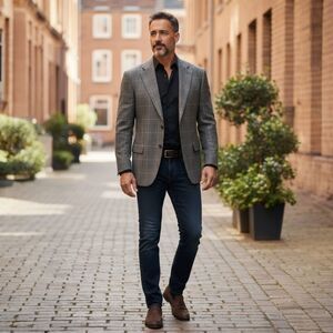 Loro Piana John W. Nordstrom Old Money Preppy Blazer Mens 42R Cashmere Olive